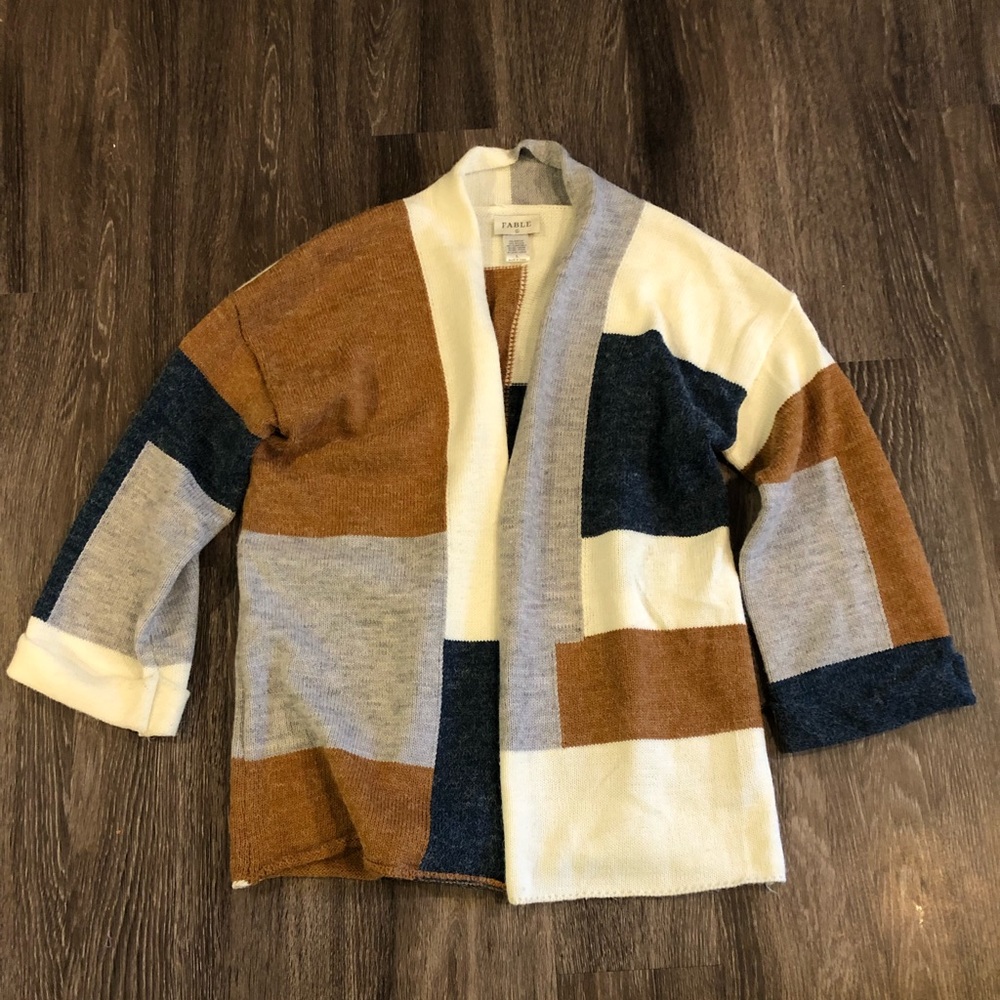 Colorblock cardigan - Picture 1 of 3